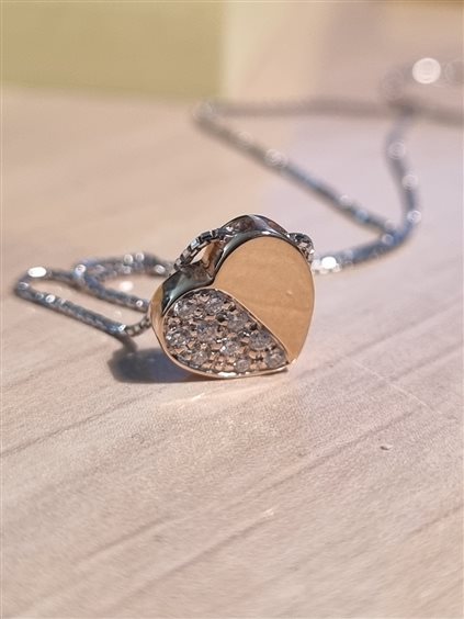 Necklace Gilma Gioielleria  Woman in Gold Diamante 0.11 Ct COOR-98-286 - COOR-98-286